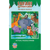 Space Savers - Safari Adventures 48 Piece Value Puzzle