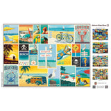 Vintage Posters - Coastal Collection 1000 Piece Jigsaw Puzzle