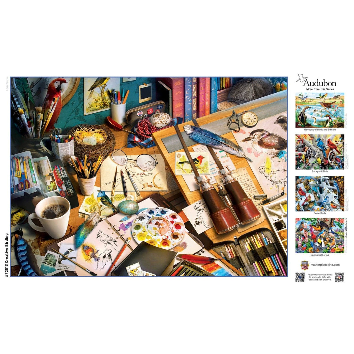 Audubon - Creative Birding 1000 Piece Jigsaw Puzzle