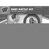 Wisconsin Badgers - Baby Rattles 2-Pack