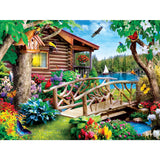 Memory Lane - Cabin Crossing 300 Piece EZ Grip Jigsaw Puzzle