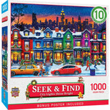 Seek & Find - City Lights Shine Bright 1000 Piece Jigsaw Puzzle