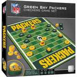 Green Bay Packers Checkers Board Game