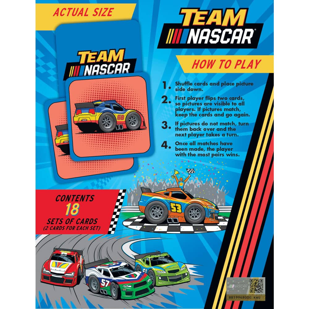 NASCAR Matching Game
