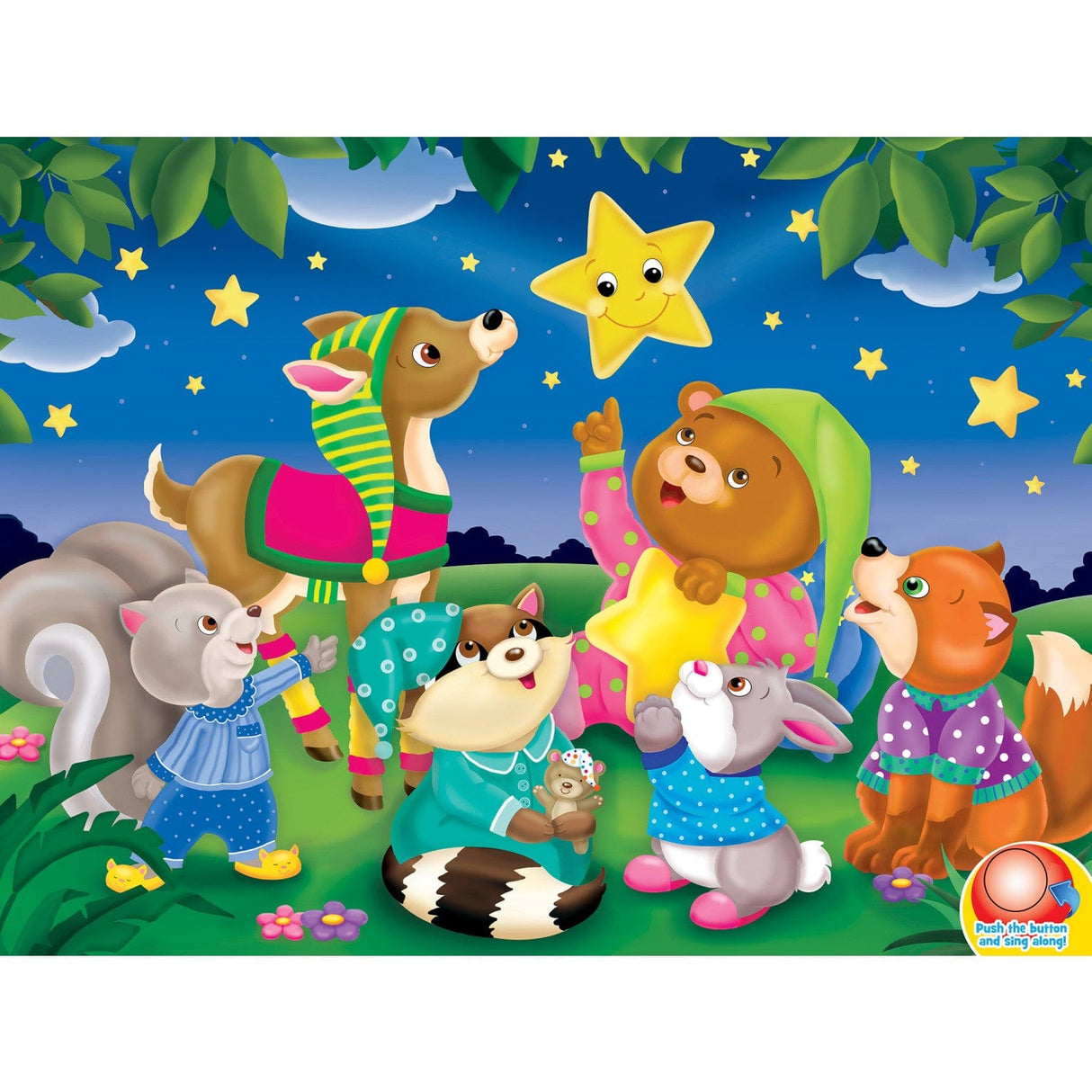 Twinkle, Twinkle - 24 Piece Musical Floor Jigsaw Puzzle