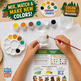 Woodland Explorers - Plaster Figurine Paint Set
