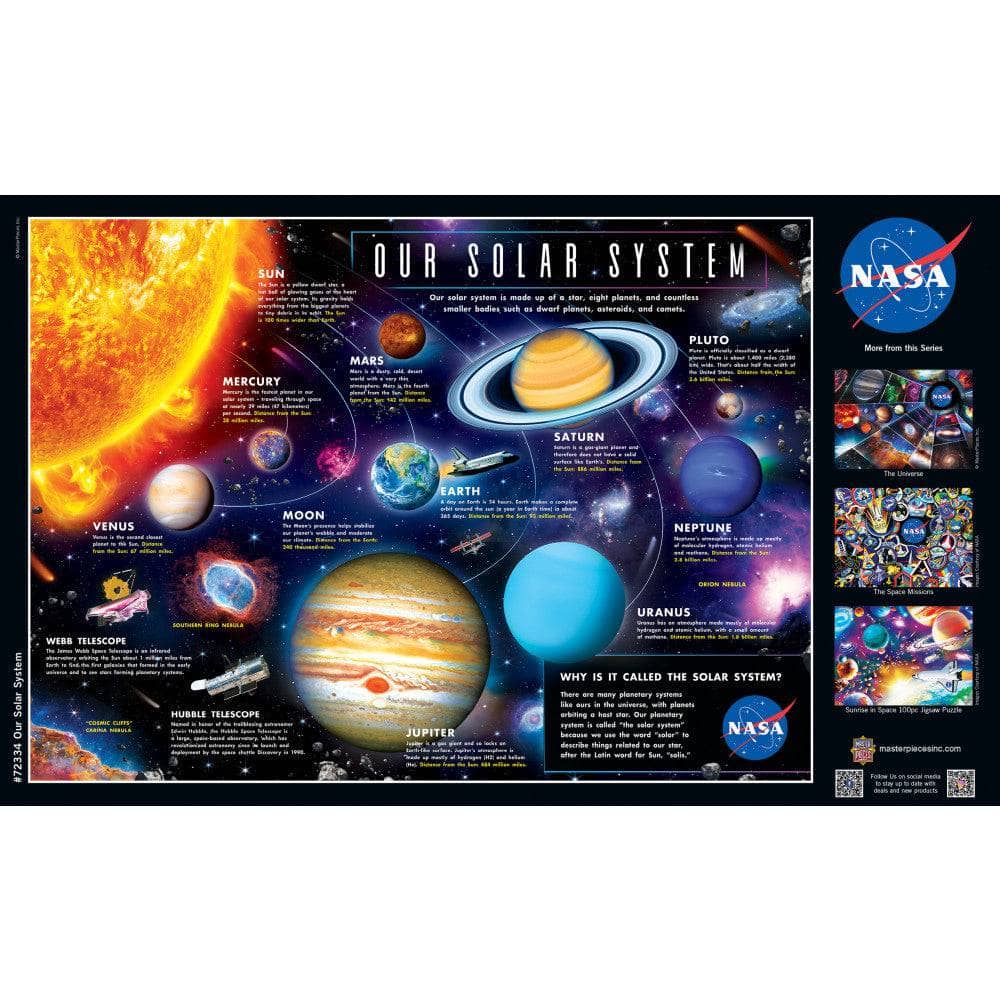 Our Solar System - 1000 Piece Jigsaw Puzzle