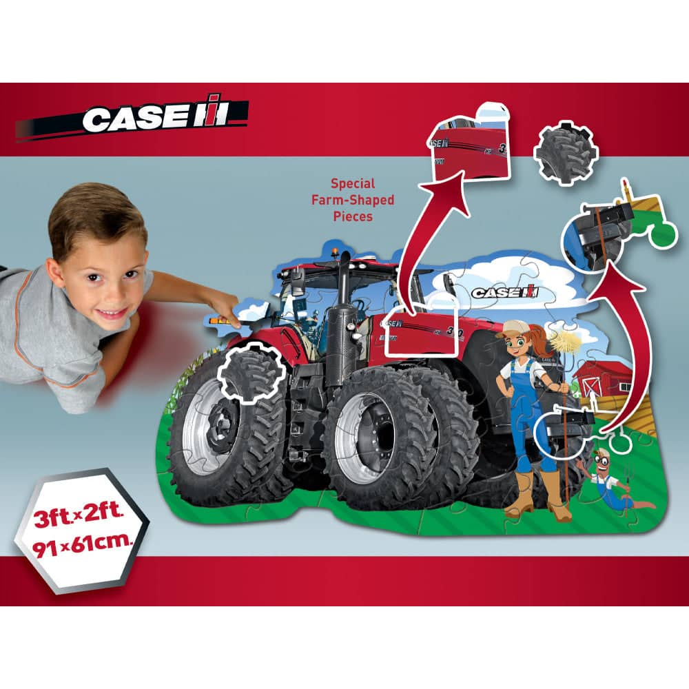 Case IH - Tractor 36 Piece Floor Jigsaw Puzzle