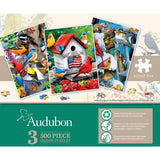 Audubon - 500 Piece Jigsaw Puzzles 3-Pack