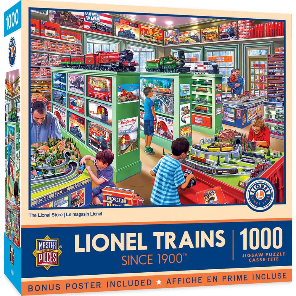 Lionel Trains - The Lionel Store 1000 Piece Jigsaw Puzzle
