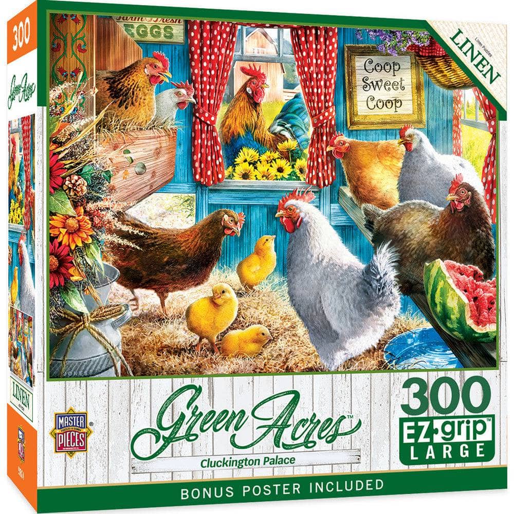 Green Acres - Cluckington Palace 300 Piece EZ Grip Jigsaw Puzzle