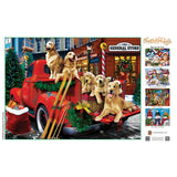 Happy Holidays - Guarding the Presents 300 Piece EZ Grip Jigsaw Puzzle