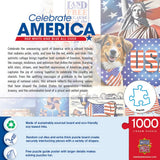 Celebrate America - Red, White, and Blue All Over 1000 Piece Jigsaw Puzzle