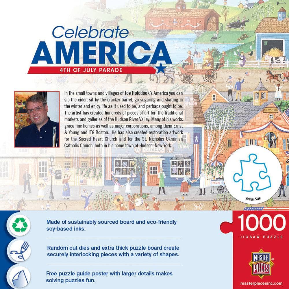Celebrate America - 4th of July Parade 1000 Piece Jigsaw Puzzle
