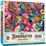 Handcrafted Menagerie - Dance Through Petals 1000 Piece Jigsaw Puzzle
