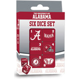 Alabama Crimson Tide Dice Set - 19mm