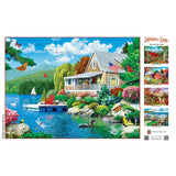 Memory Lane - Lakeside Memories 300 Piece EZ Grip Jigsaw Puzzle