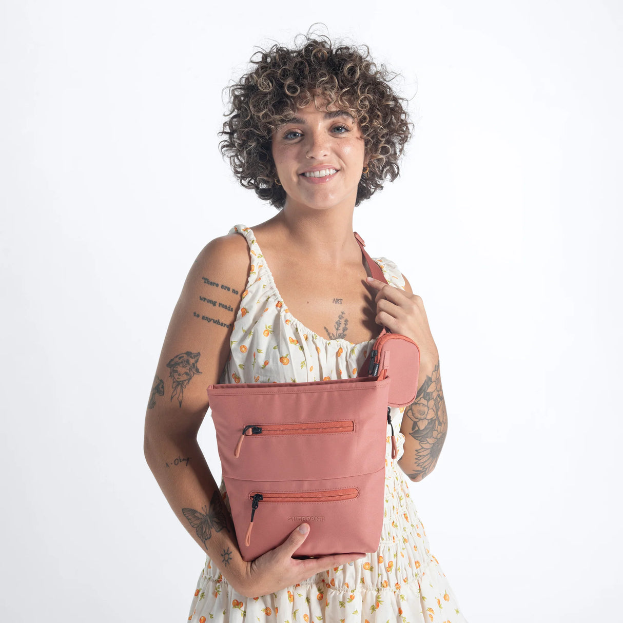 Sadie | Crossbody Bag - Terrazzo Print