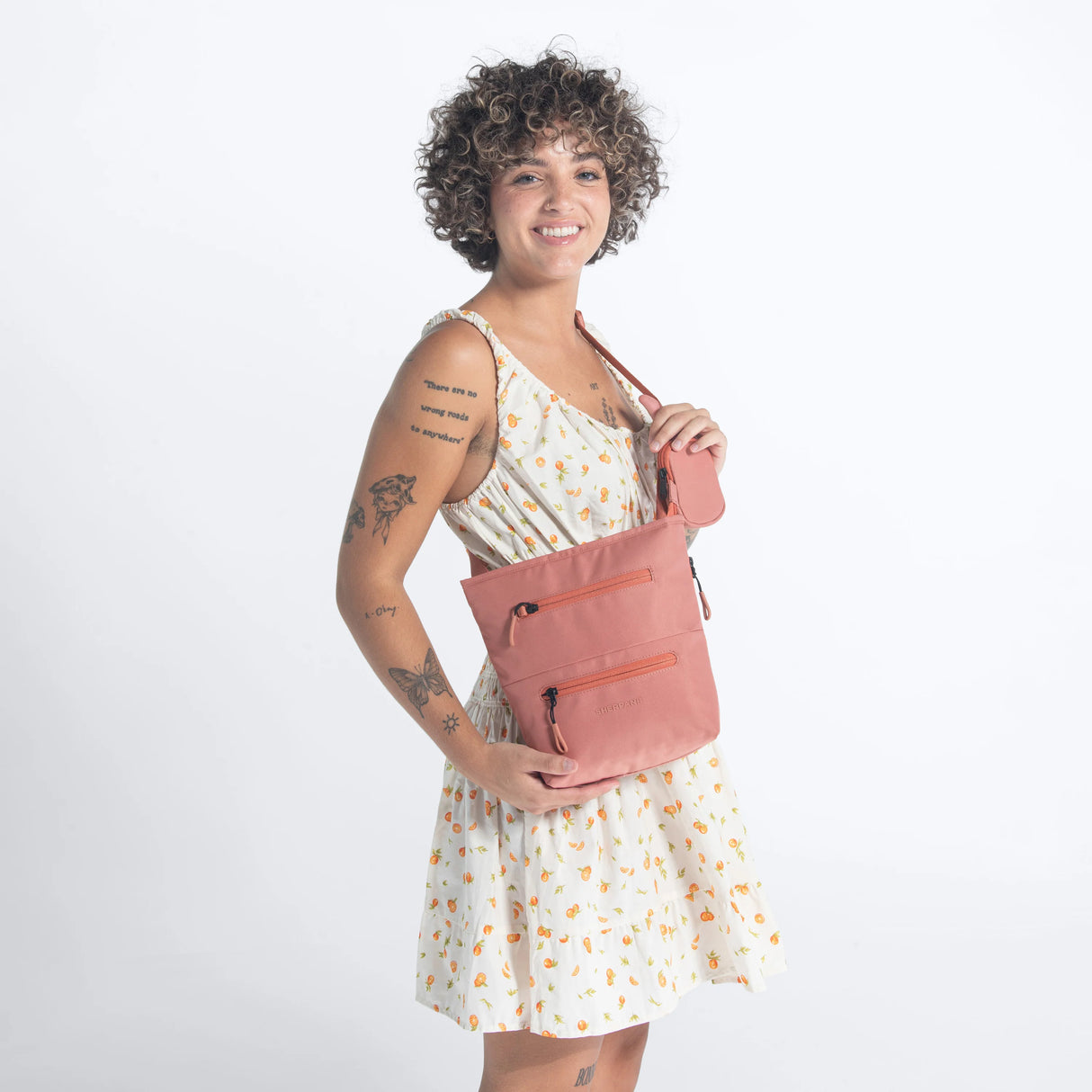 Sadie | Crossbody Bag - Terrazzo Print