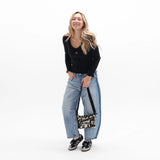 Zoom | Slim RFID Crossbody - Desert Pink