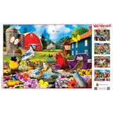 Wild & Whimsical - On The Fence 1000 Piece Jigsaw Puzzle