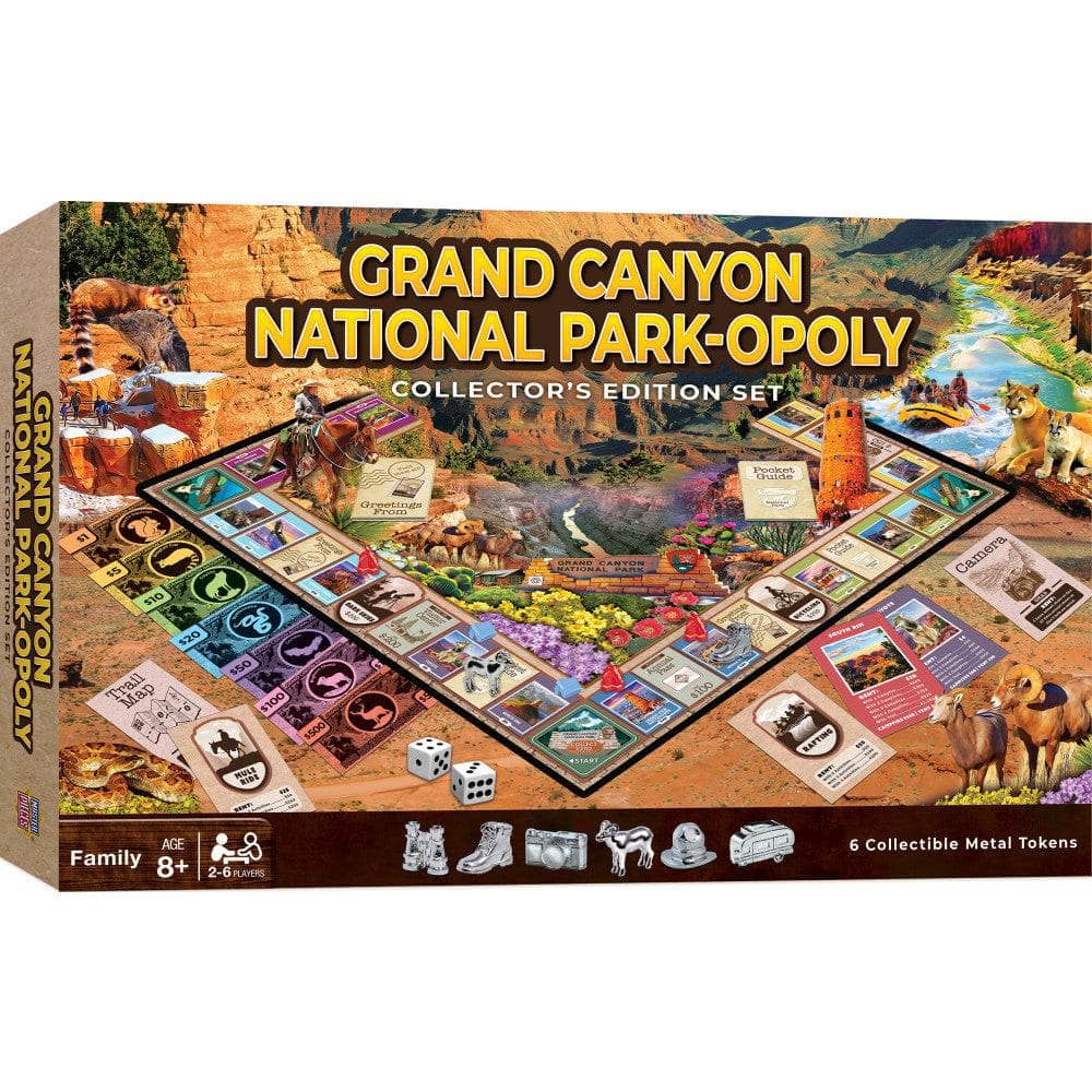 Grand Canyon National Park Opoly Board Game