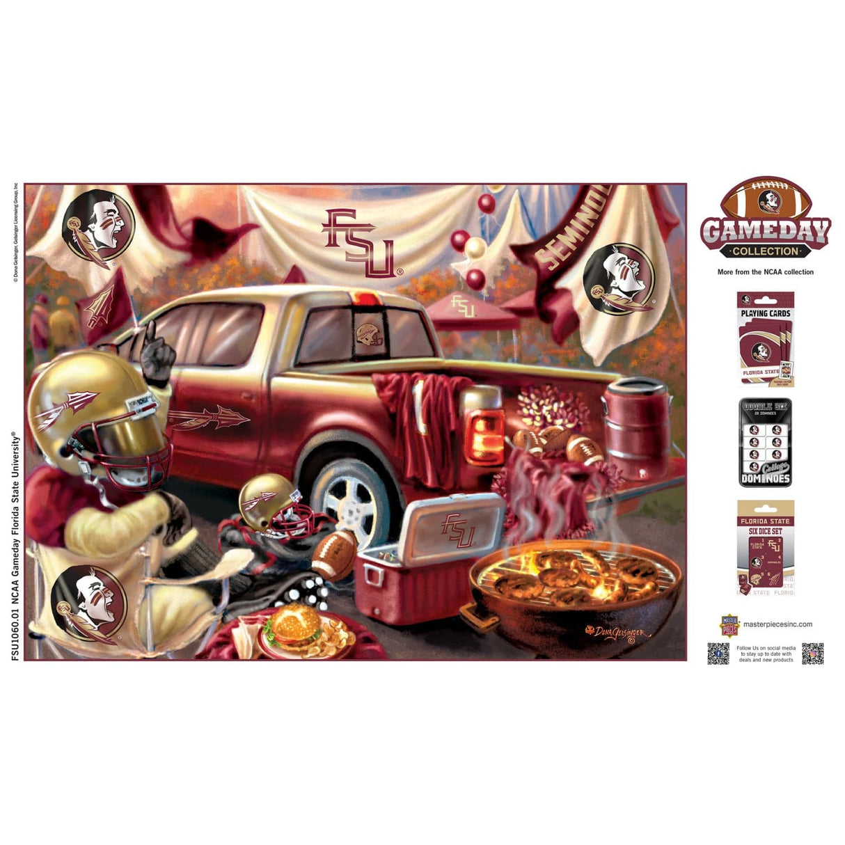 Florida State Seminoles - Gameday 1000 Piece Jigsaw Puzzle
