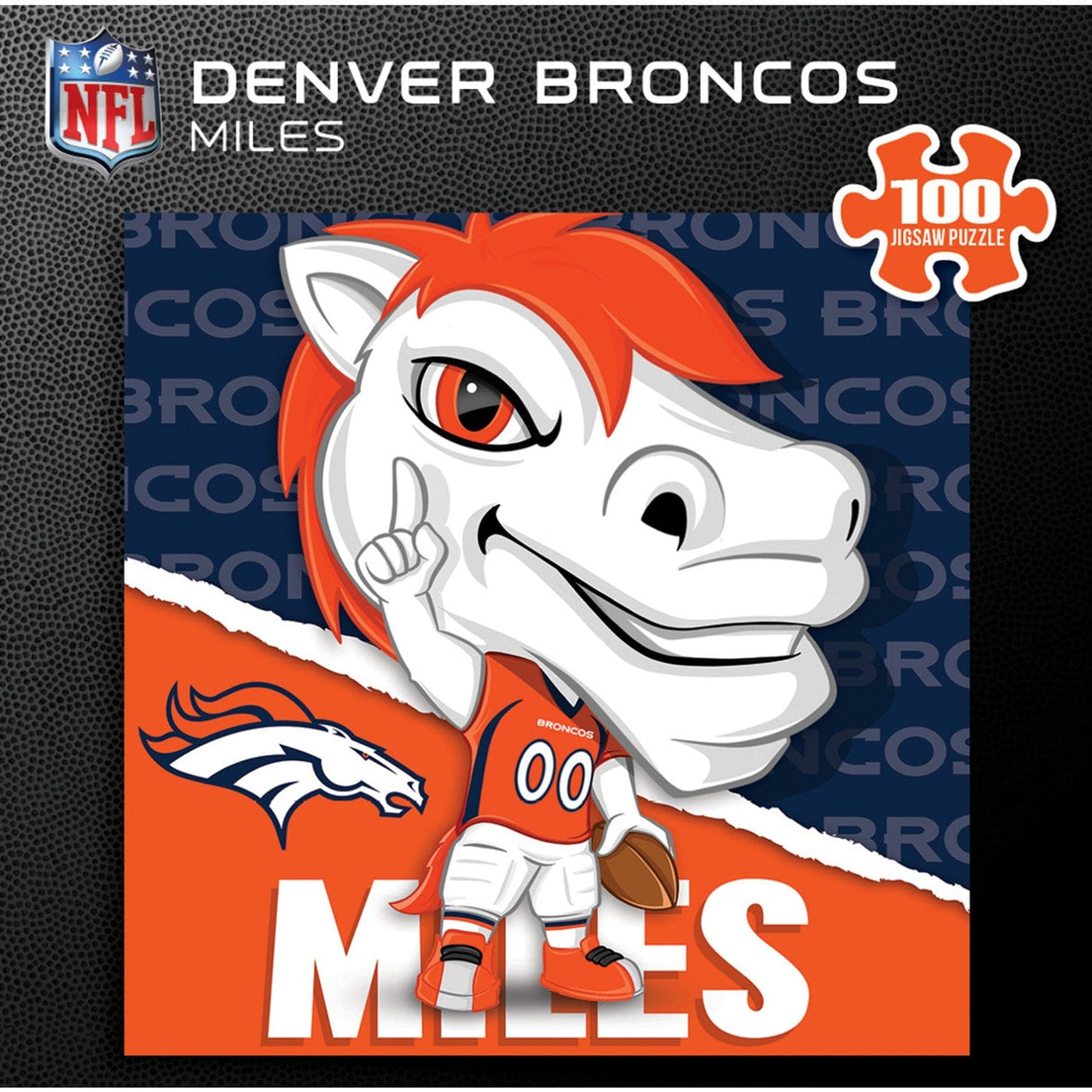 Denver Broncos - NFL Mascot 100 Piece Jigsaw Puzzle