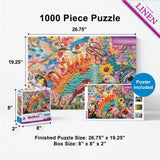 Quilted - Flight of Creativity 1000 Piece Jigsaw Puzzle