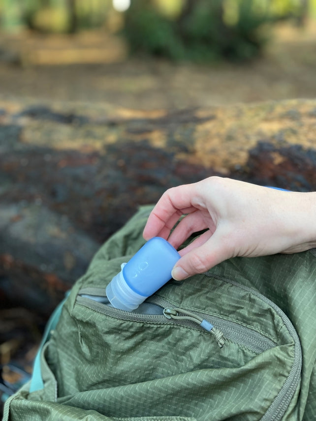 Gotoob Mini 3-Pack - Refillable Silicone Travel Bottles by humangear