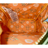 Loungefly Disney Parks Florida Orange Bird Mini Backpack Corduroy Bag