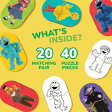 Sesame Street - Heads & Toes Matching Jigsaw Puzzles