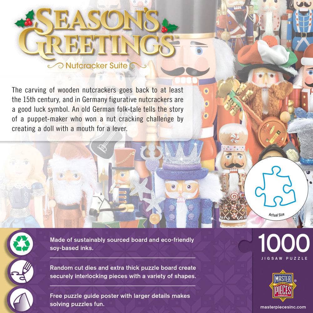 Season's Greetings - Nutcracker Suite 1000 Piece Jigsaw Puzzle