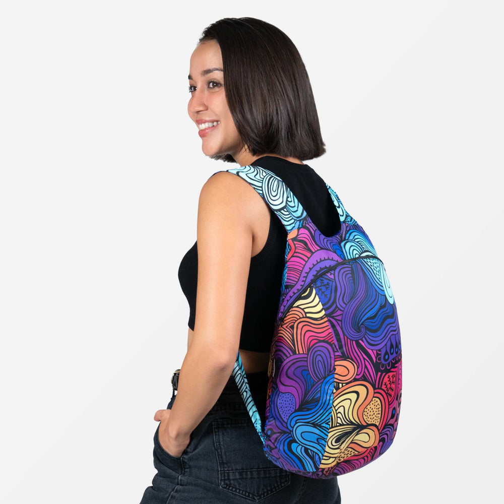 Compact Collapsible Packable Daypack 16L by Nanobag