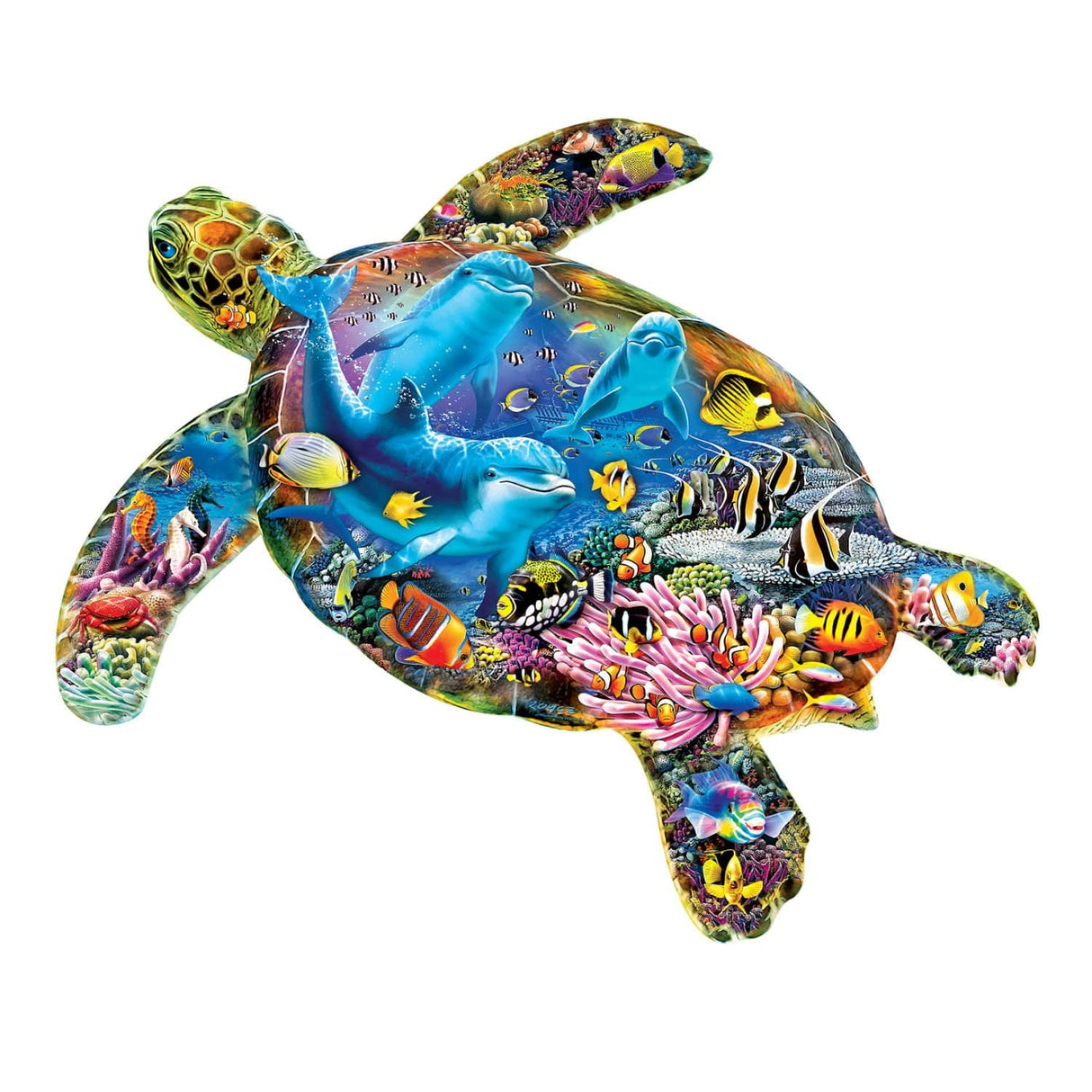 Undersea Adventures - 100 Piece Shaped Jigsaw Puzzle