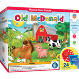 Old McDonald - 24 Piece Musical Floor Jigsaw Puzzle