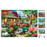 Memory Lane - Hummingbird in Bloom 300 Piece EZ Grip Jigsaw Puzzle