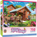 Lazy Days - Flying to Flower Farm 750 Piece Jigsaw Puzzle