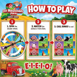 Old MacDonald's Farm Bingo Game
