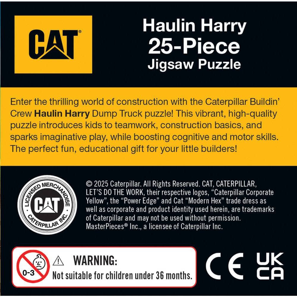 CAT - Haulin Harry 25 Piece Jigsaw Puzzle