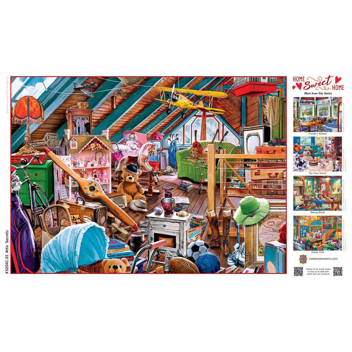Home Sweet Home - Attic Secrets 500 Piece Jigsaw Puzzle