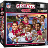 San Francisco 49ers - All Time Greats 500 Piece Jigsaw Puzzle