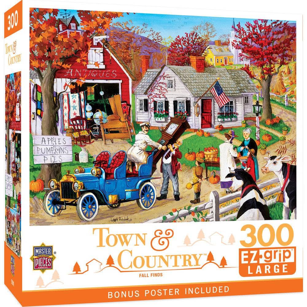 Town & Country - Fall Finds 300 Piece EZ Grip Jigsaw Puzzle
