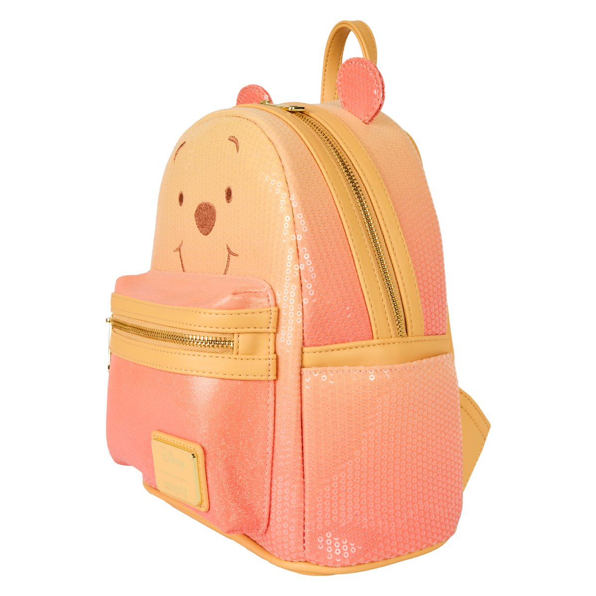 Loungefly Disney Winnie The Pooh Sequin Glitter Mini Backpack