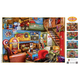 Man Cave - The Hideout 1000 Piece Jigsaw Puzzle
