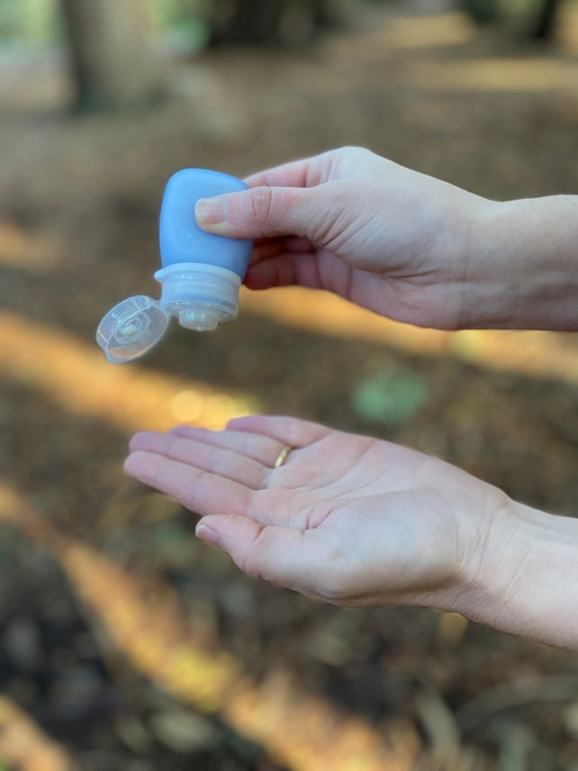 Gotoob Mini 3-Pack - Refillable Silicone Travel Bottles by humangear