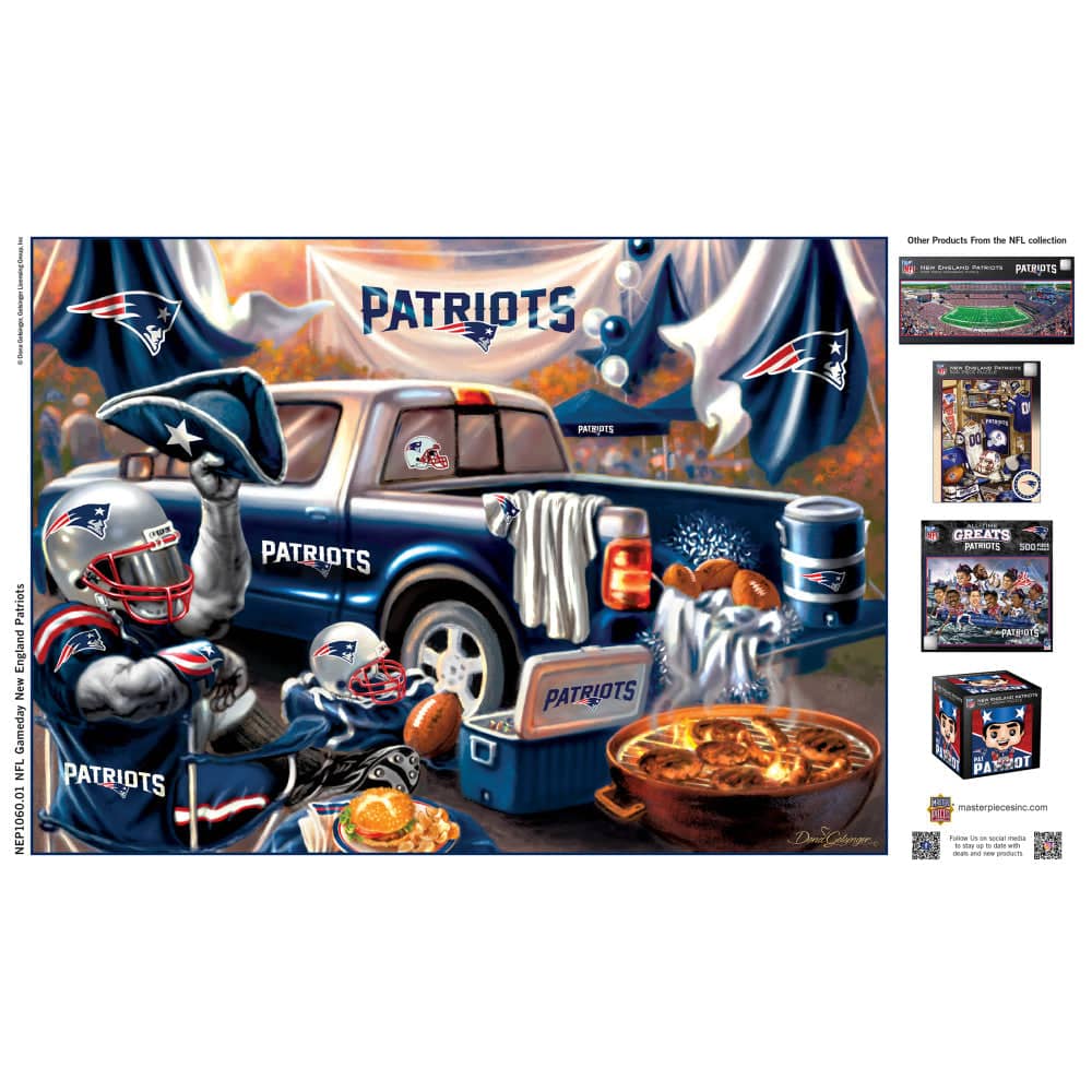 New England Patriots - Gameday 1000 Piece Jigsaw Puzzle