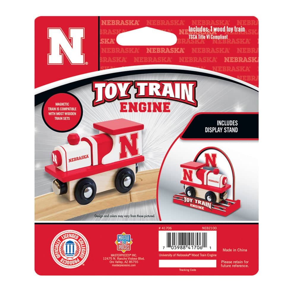 Nebraska Cornhuskers Toy Train Engine