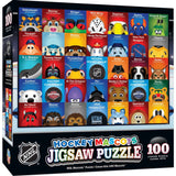 NHL Mascots 100 Piece Jigsaw Puzzle