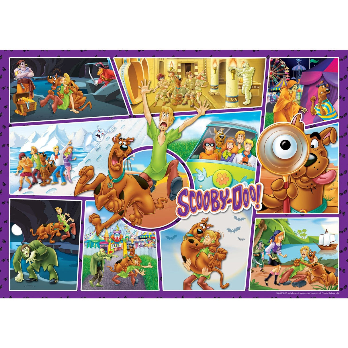 Cartoons - Scooby-Doo! Collage 500 Piece Jigsaw Puzzle
